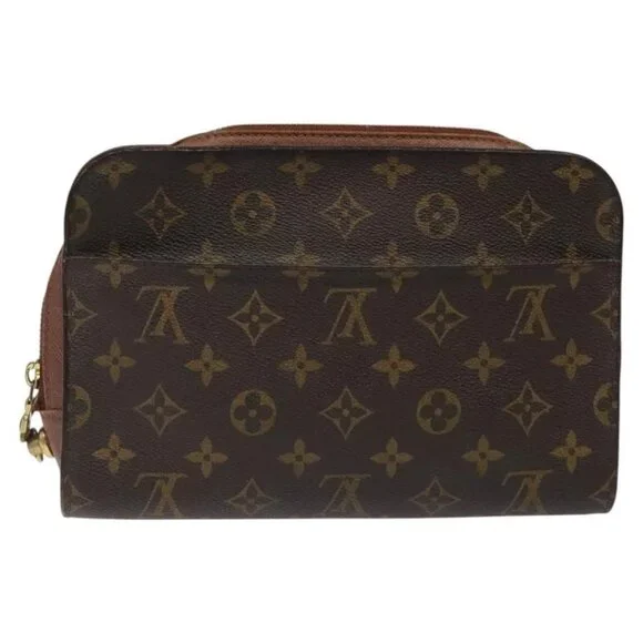 LOUIS VUITTON Monogram Orsay Clutch Bag